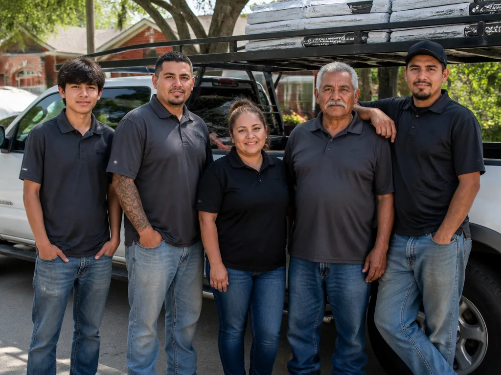 Texas Seamless Gutters team