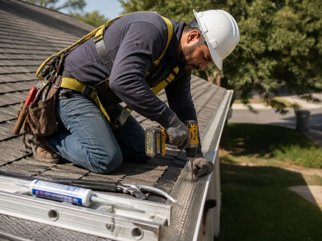 Gutter Guard Installation