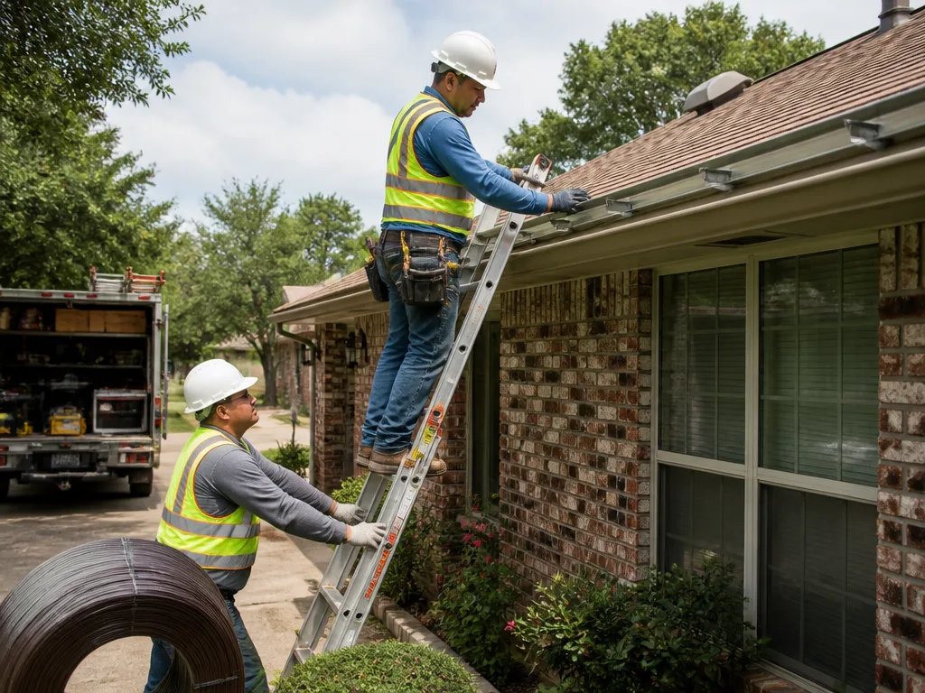 Seamless Gutter Installation