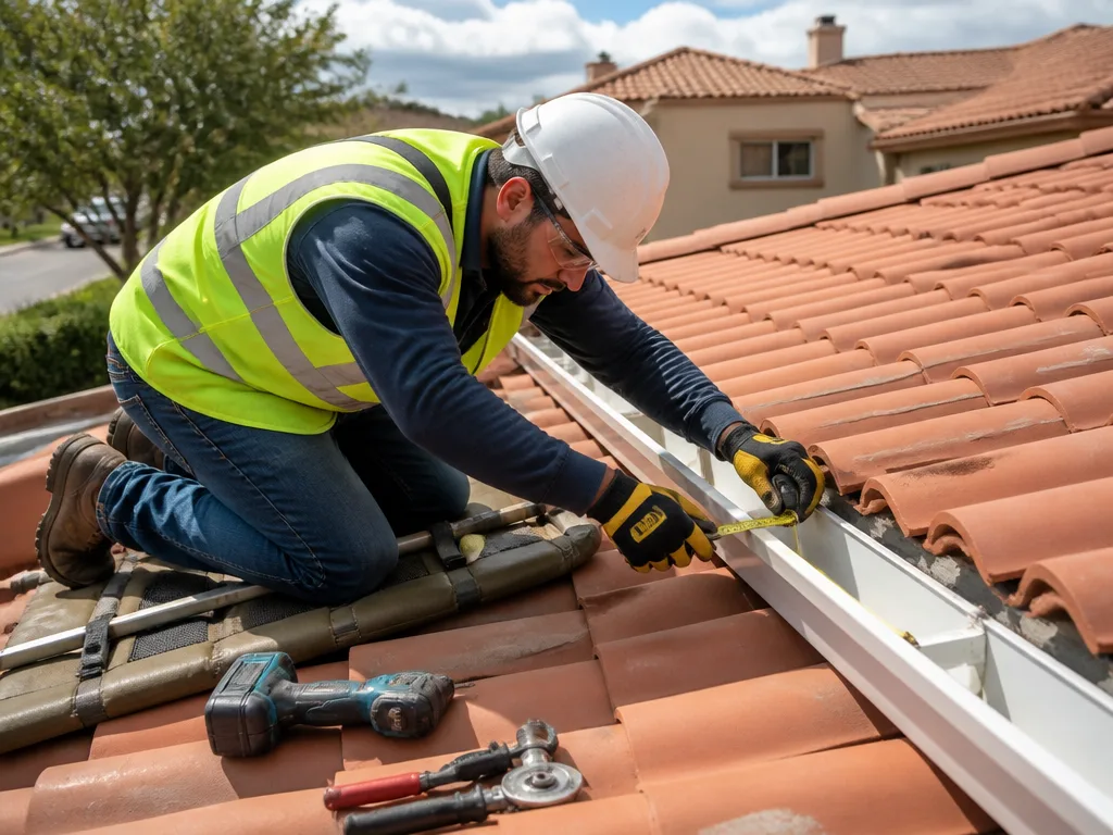 Vinyl Gutter Installation